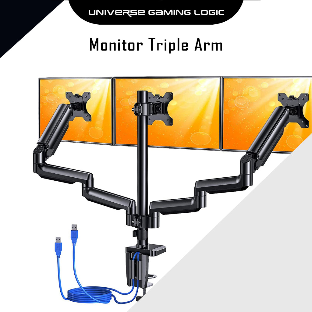 Triple Monitor Arm